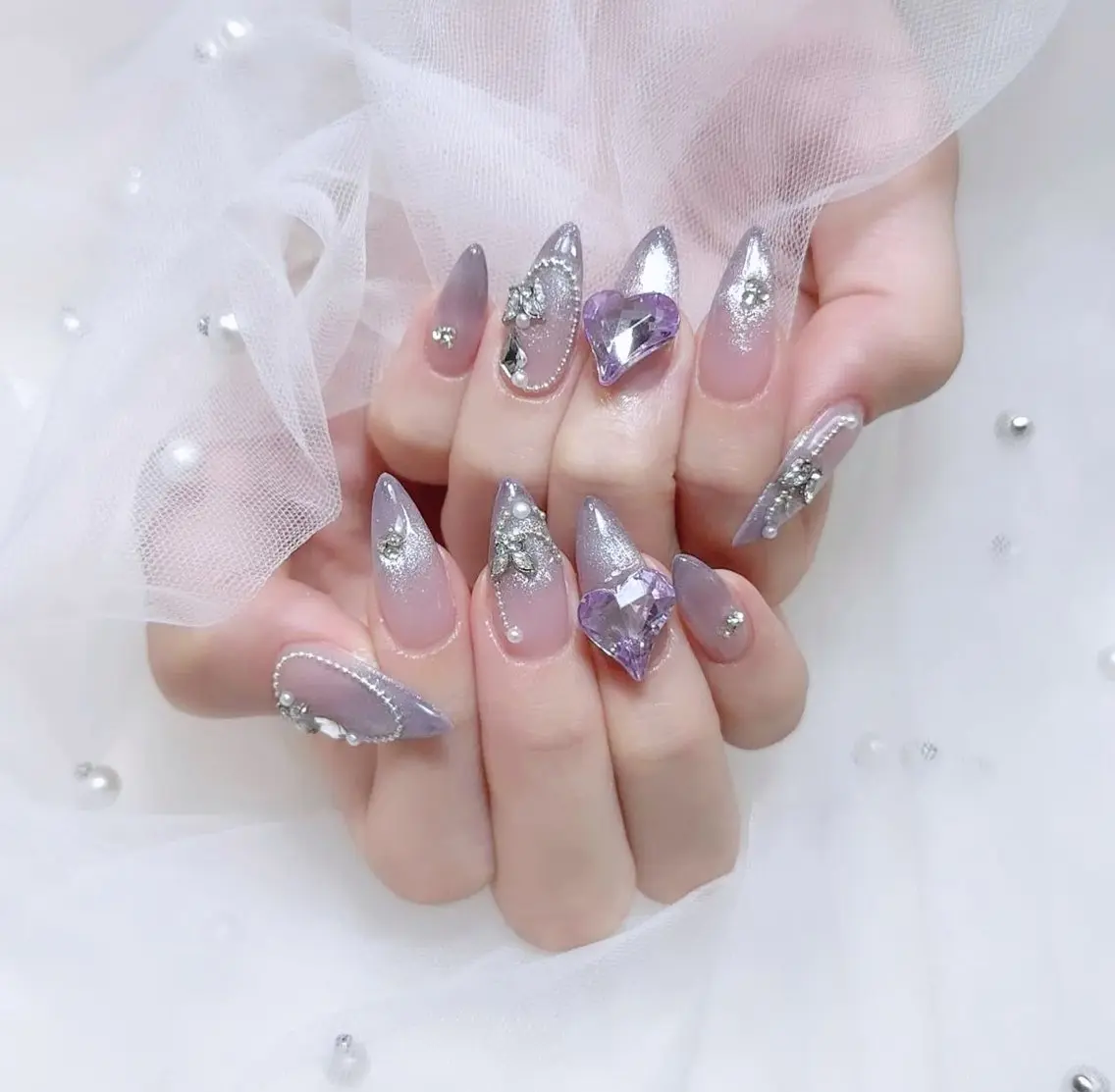 ネイル ハンドネイル ╹◡╹MimoEye lash🌻Nailのマツエク・マツパデザイン
