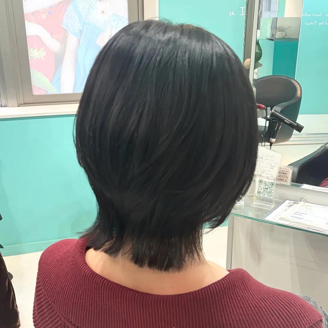 ショート ボブ ウルフカット カット トリートメント ヘッドスパ デザインカラー/ ボブ/Natsukiのヘアスタイル