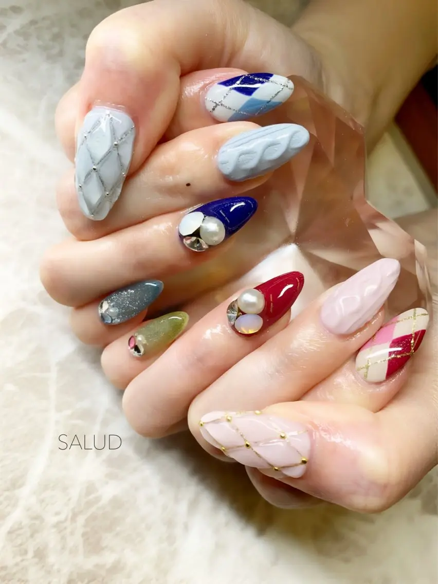 ネイル ハンドネイル Nail Salon SALUDのネイルデザイン