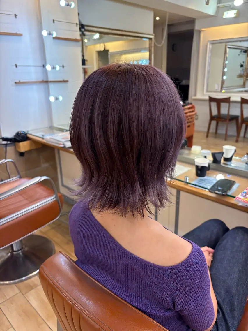 カラー ベージュカラー ブリーチ ラベンダーカラー カラー/ブリーチ✨ ヘアセット/コハルのヘアスタイル