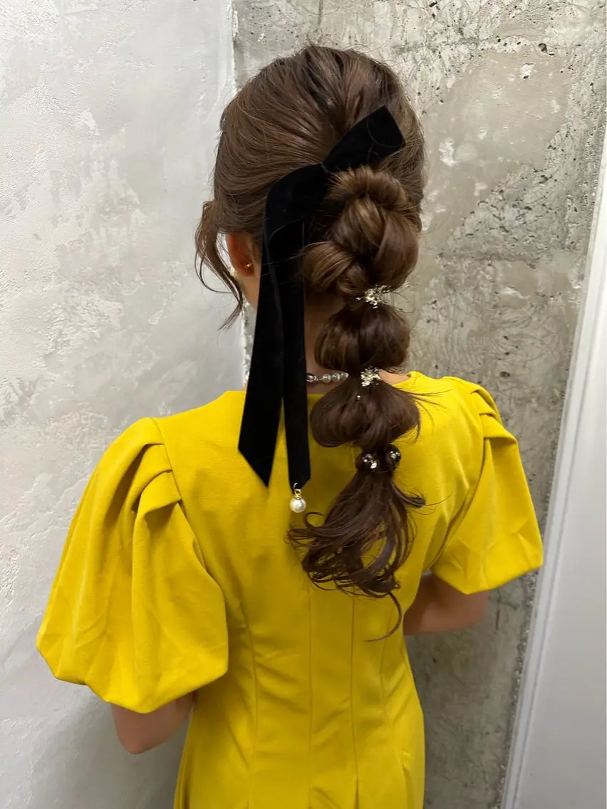 ロング ヘアアレンジ 似合わせカット kei_____ SALOWINのヘアスタイル