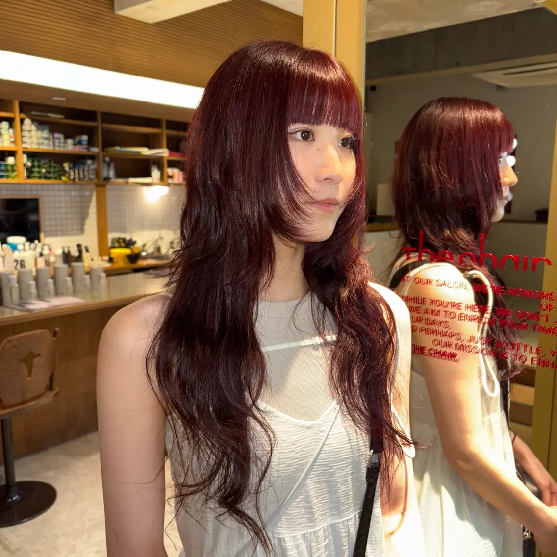 🎨ブリーチなしダブルカラー🎨ブリーチなしのダブルカラーでダメージレスに暖色系カラーにchange🪄の写真