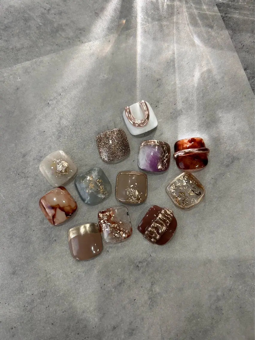 ネイル フットネイル riri. nail salonのネイルデザイン
