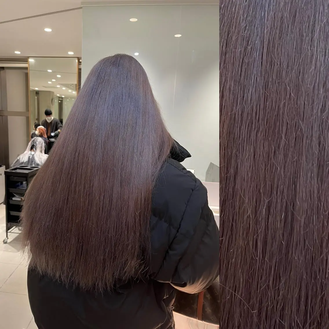 ロング カラー ヘアアレンジ 成人式 ベージュカラー ブリーチ ブラウンカラー ケアブリーチ stylist ◎RUKI.のヘアスタイル