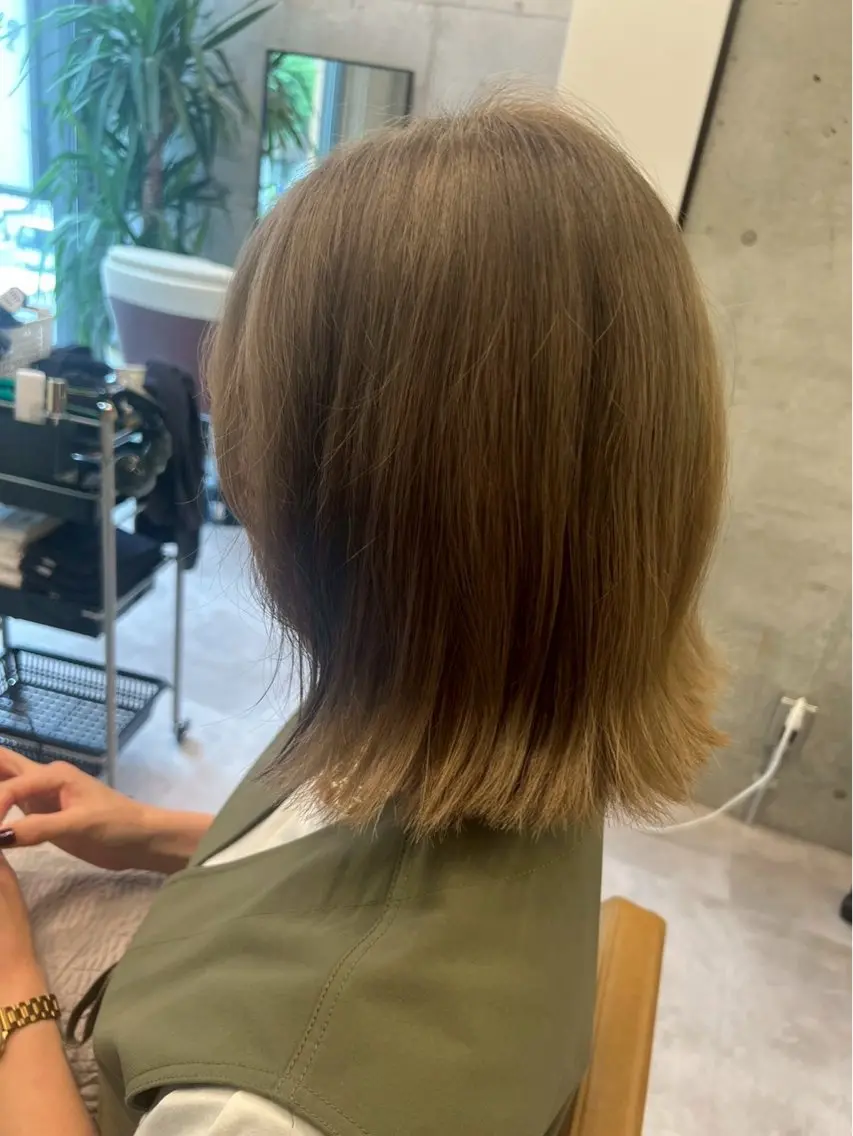 ミディアム ヘアカラー BRAVE天神店 ひとみのヘアスタイル