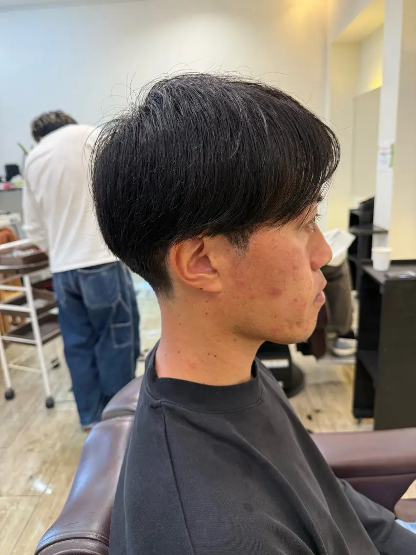 ショート メンズ 永井 天斗のヘアスタイル