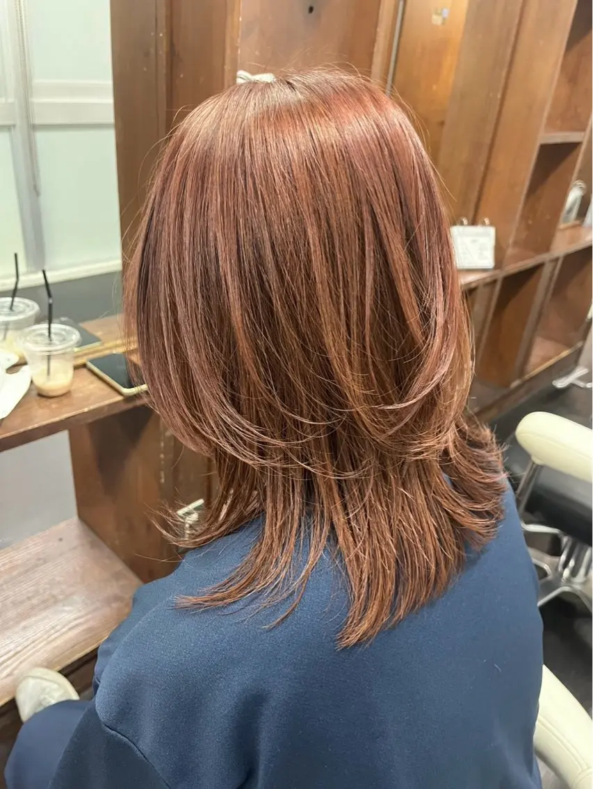 セミロング レイヤーカット 桝田 友美のヘアスタイル