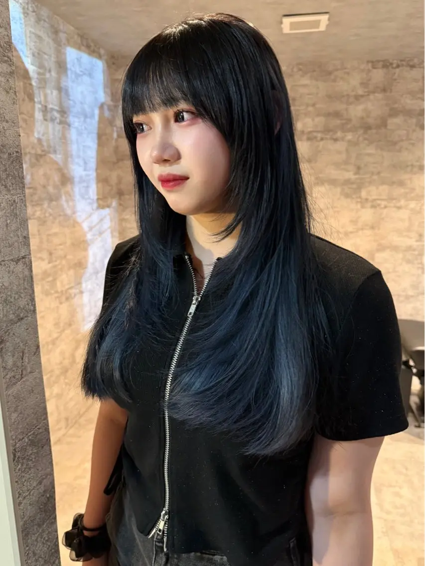 ロング カラー カット ヘアカラー トリートメント mai / linoah˚✧のヘアスタイル