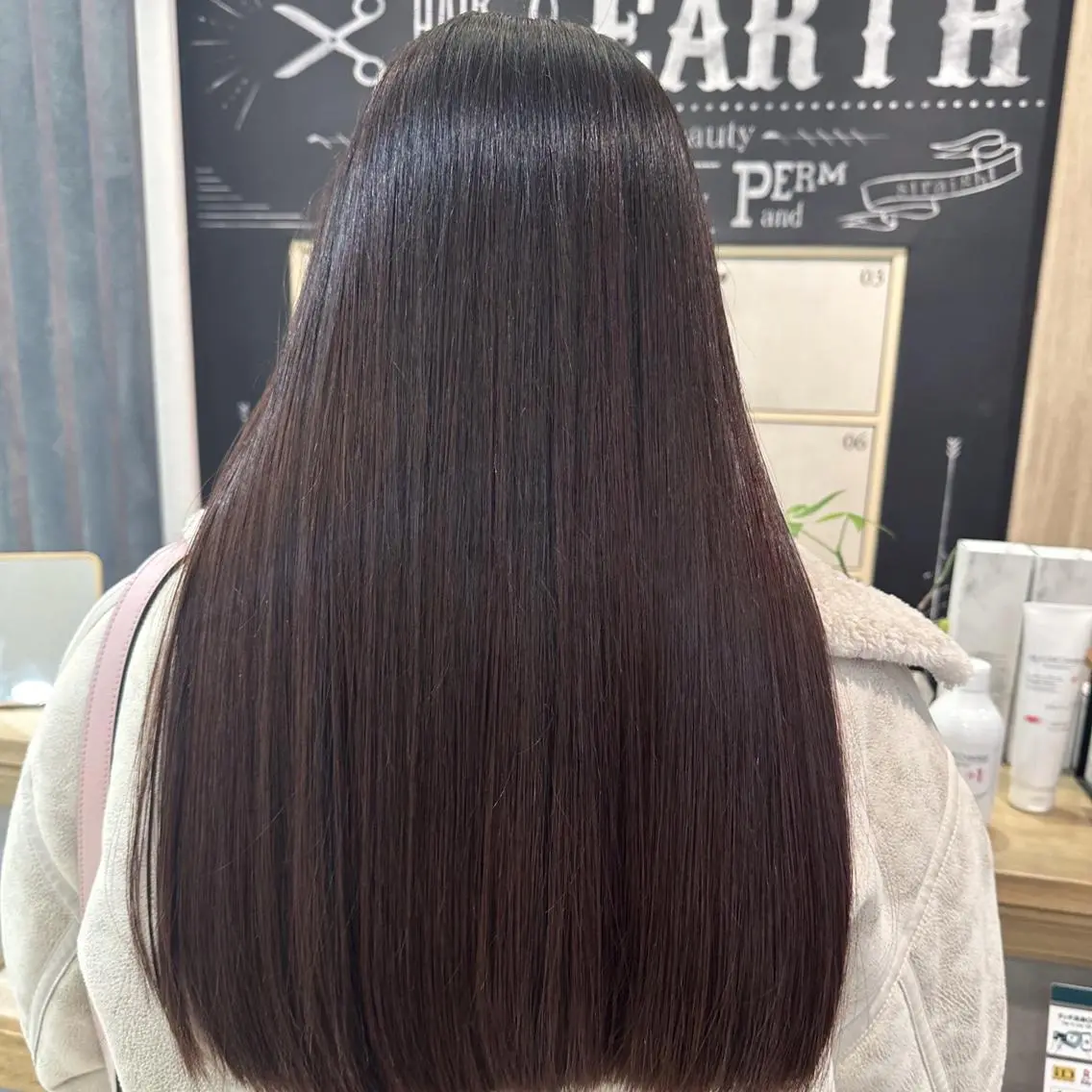 カラーしながらヘアケアまで💍オーガニックカラー＋髪質改善トリートメントの写真