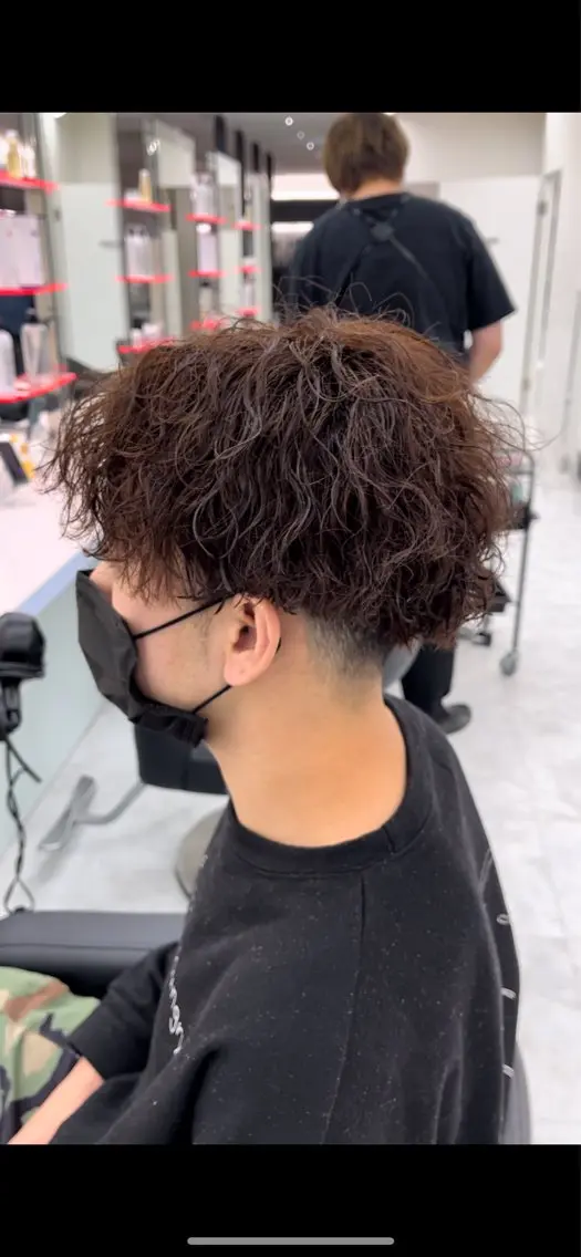 パーマ メンズ 🤍透明感カラー🤍 似合わせ🤍AINEのヘアスタイル