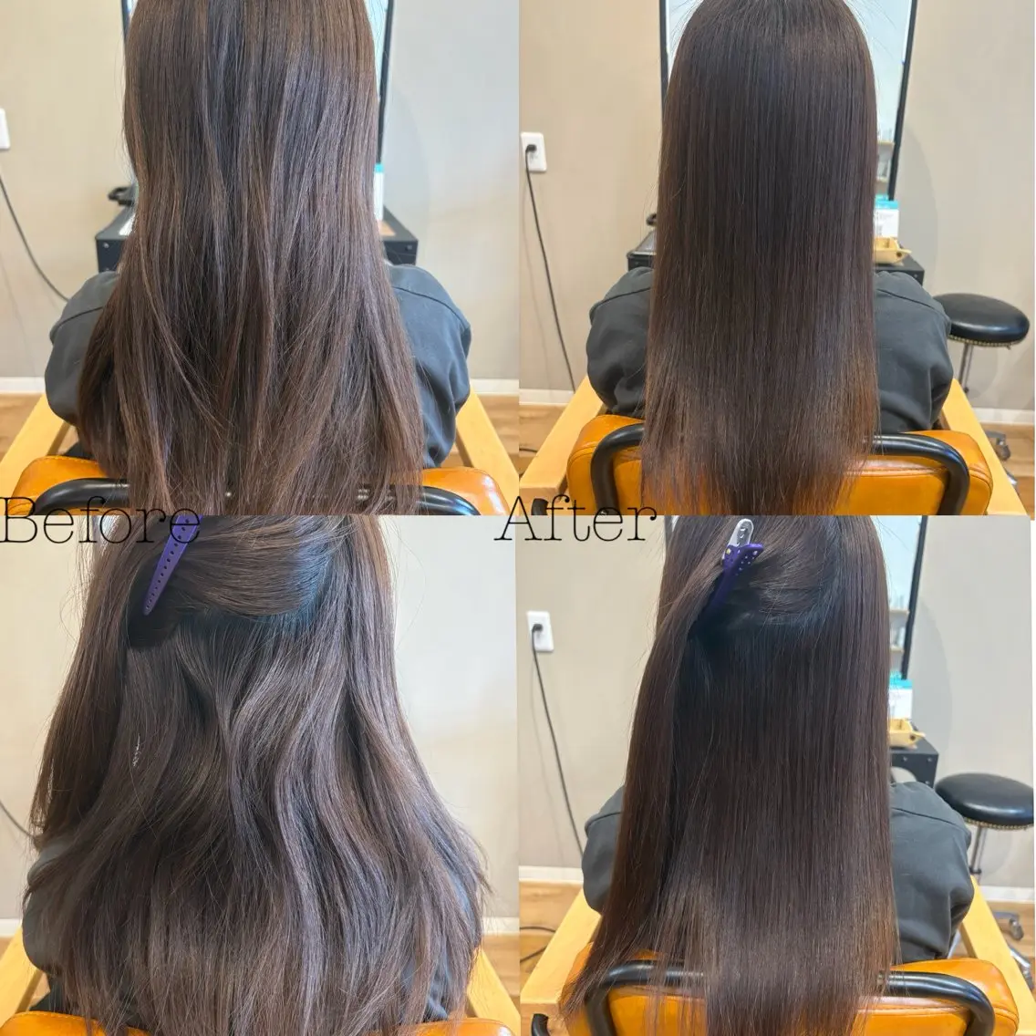 ロング 横 田のヘアスタイル