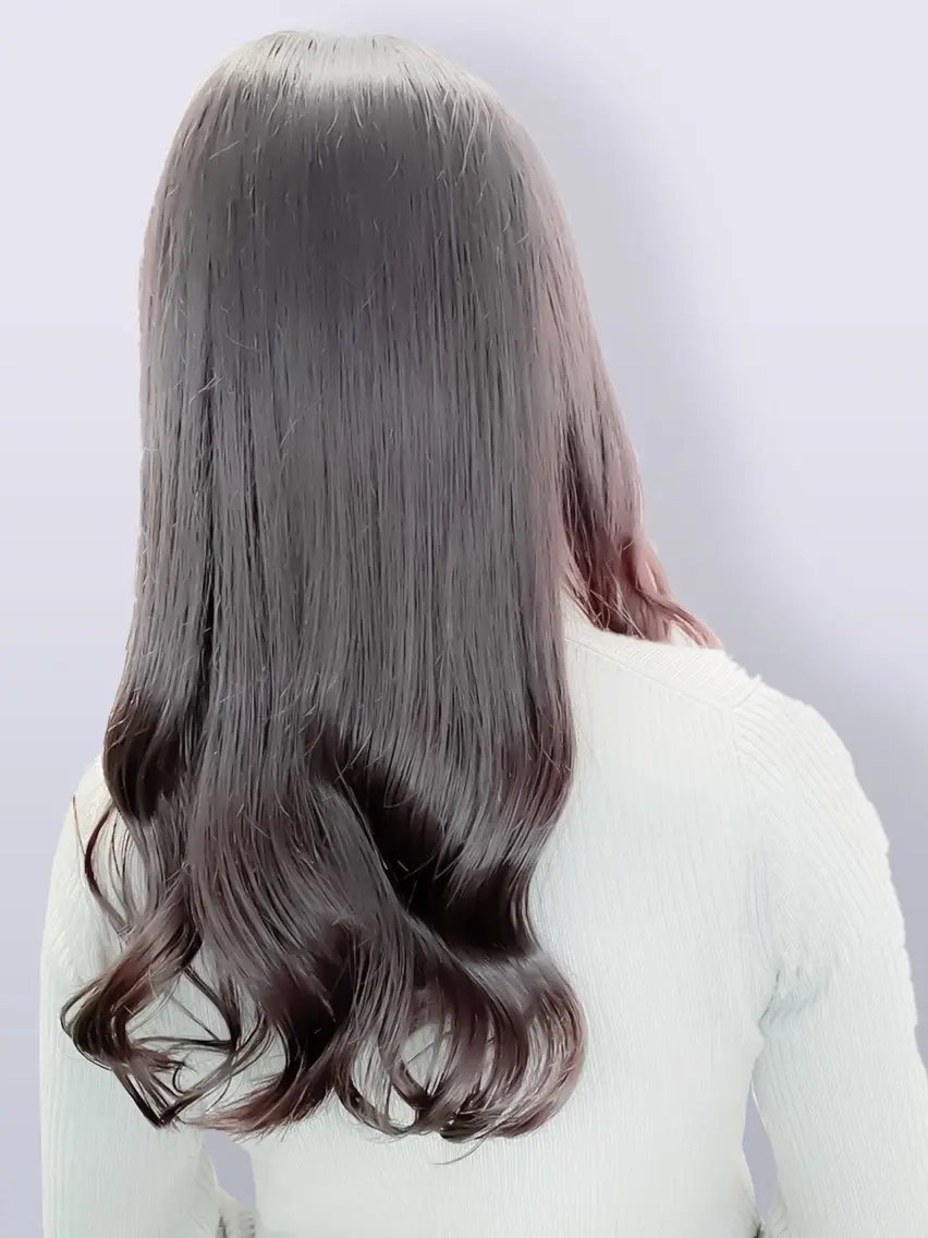 セミロング カラー ヘアカラー mod's hair 未来(みく)のヘアスタイル