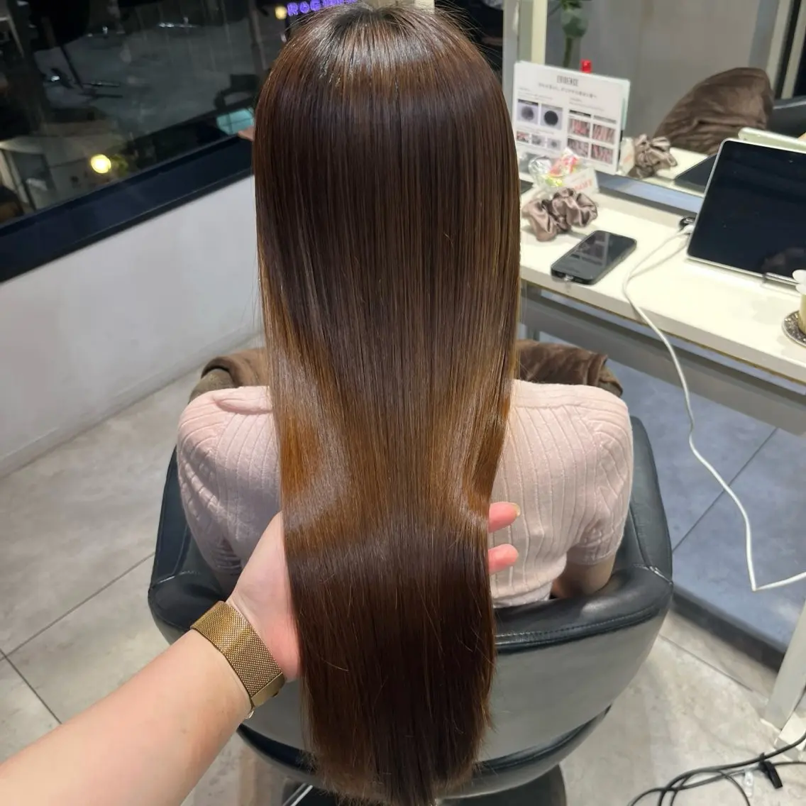 ロング カラー ヘアカラー トリートメント 🎀愛されモテ カラー🎀/moeのヘアスタイル