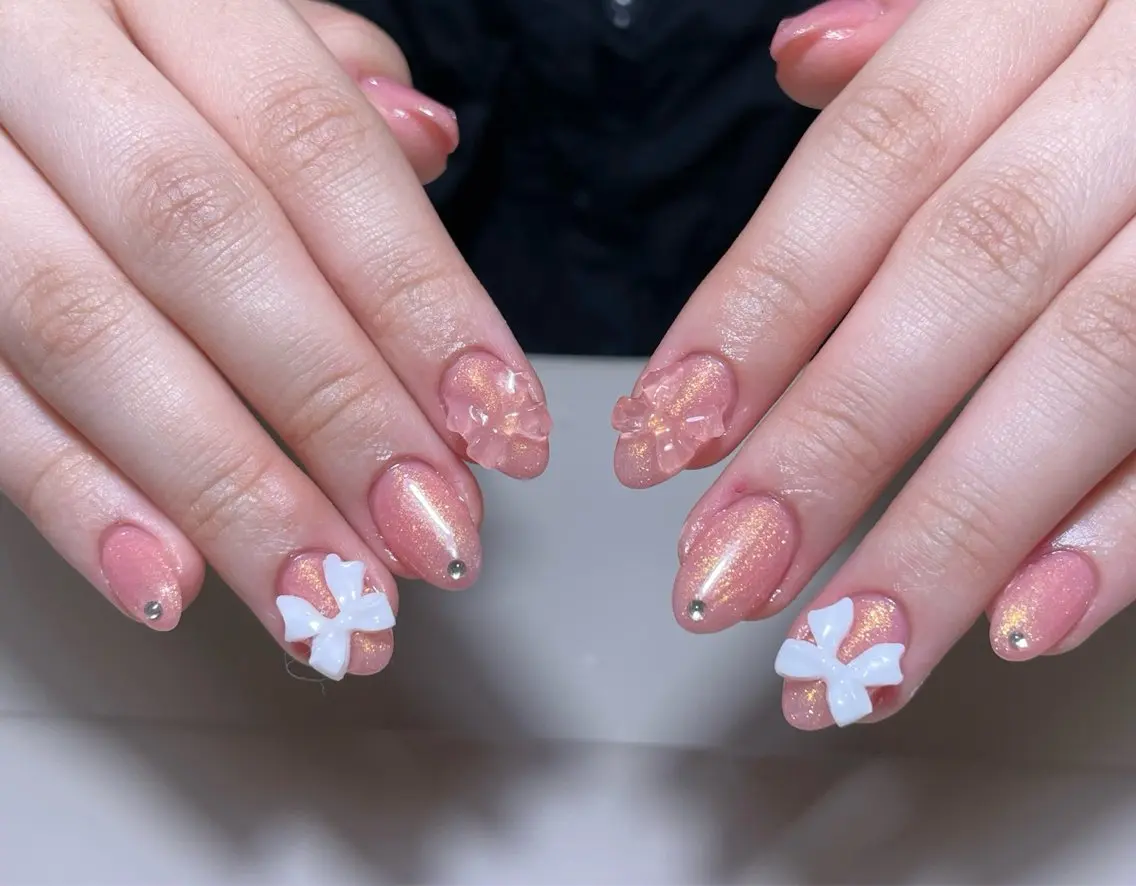 ネイル ハンドネイル ハンドケア 🍑 momo_nailのネイルデザイン