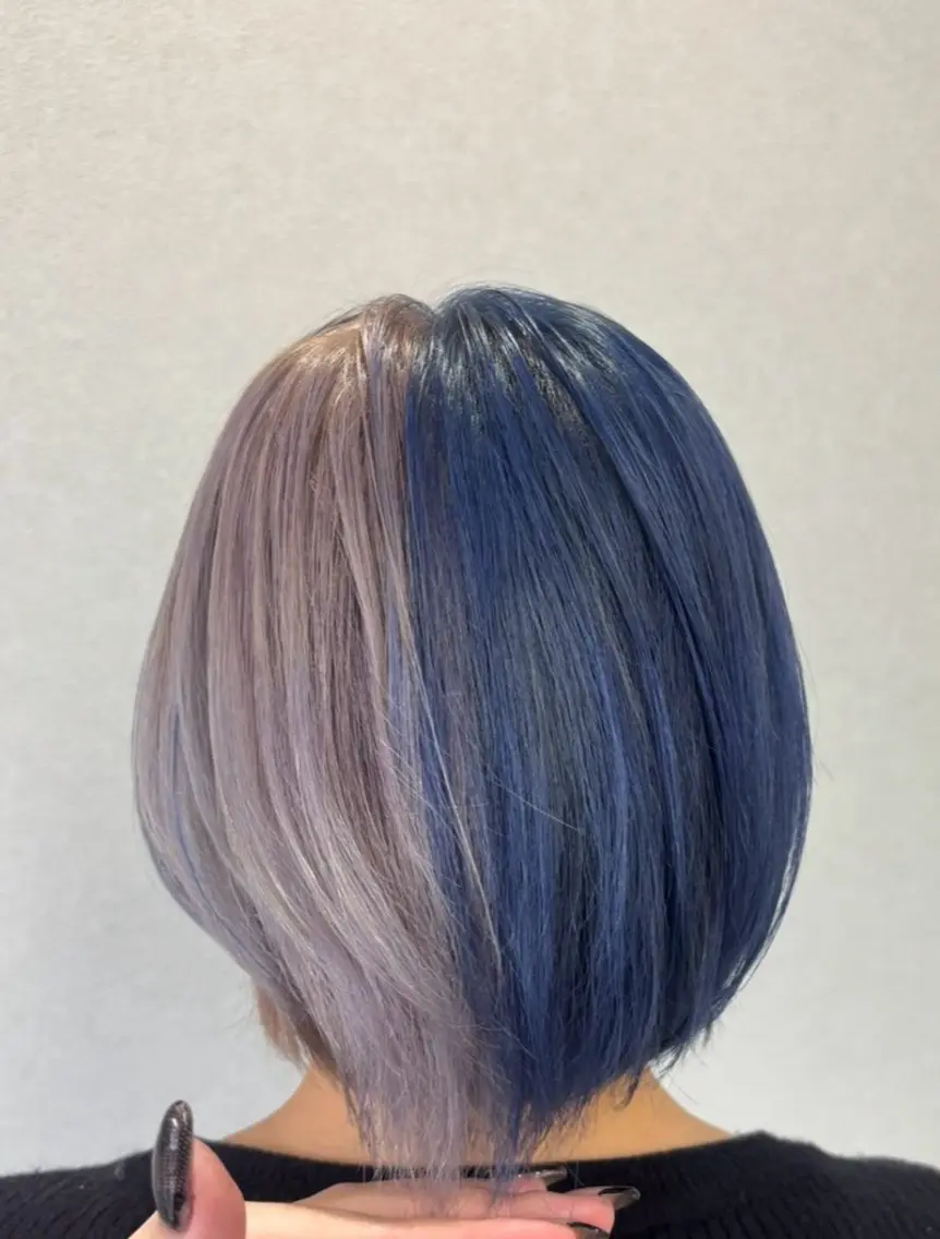 ショート カラー ヘアカラー 🦋ハイライト/ カラー/こなつ🦋のヘアスタイル