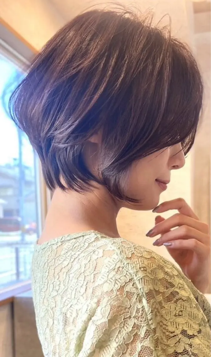 （平日、1日２名限定！）明るい白髪染め➕カット➕1ステップトリートメントの写真