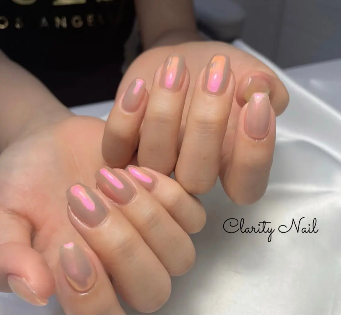 ネイル ワンカラーネイル ハンドネイル Clarity Nailのネイルデザイン