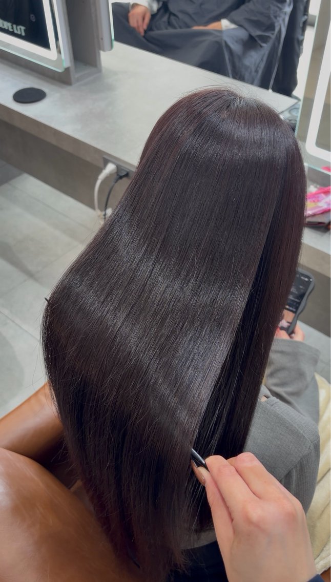 ロング トリートメント Dope LIT Miyuのヘアスタイル