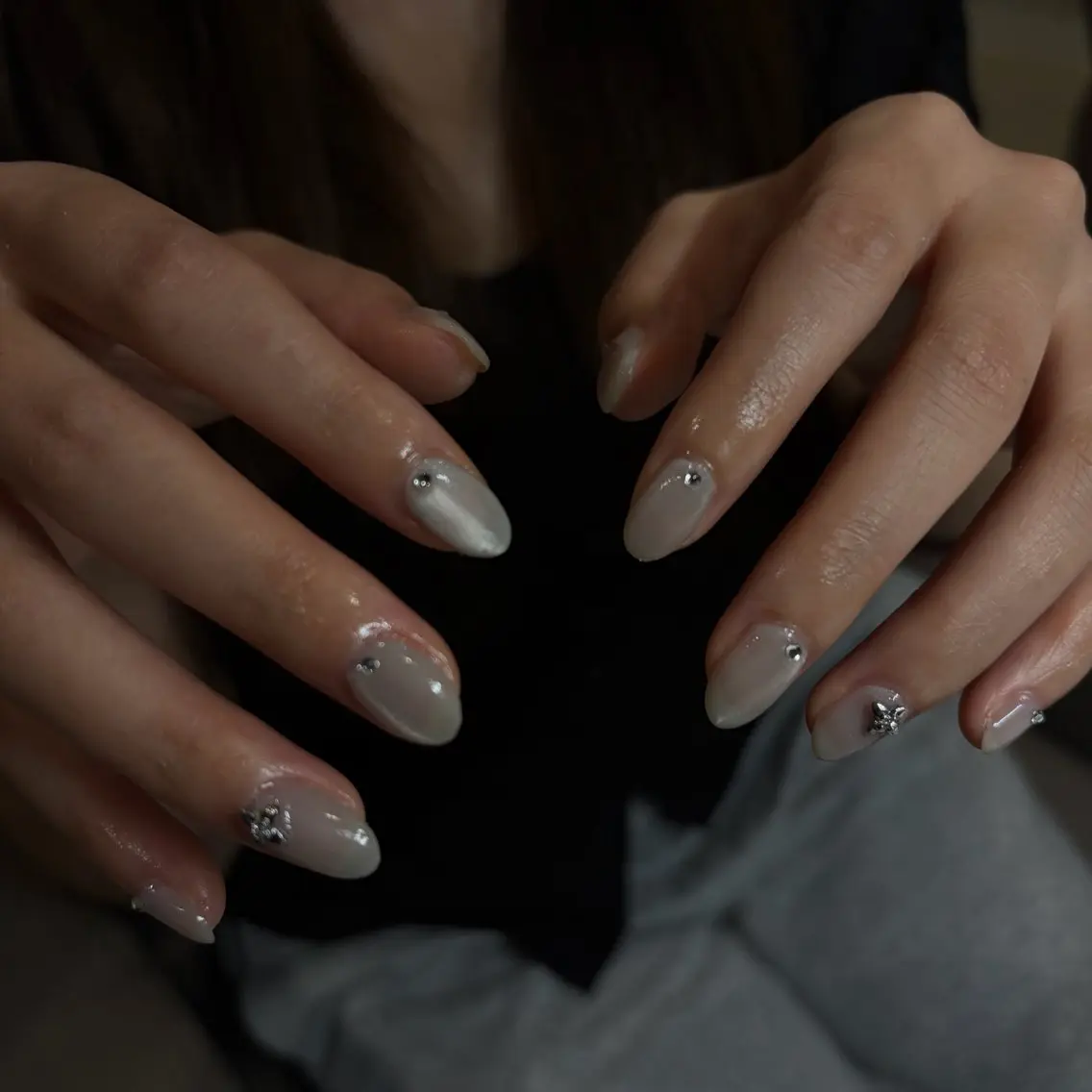 ネイル ハンドネイル kanno Akane🖤のネイルデザイン