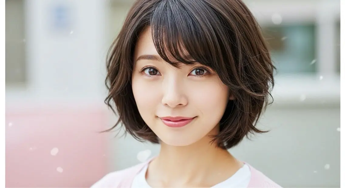 ショート パーマ ✱リンクスハート✱ ✱島岡　茉生✱のヘアスタイル