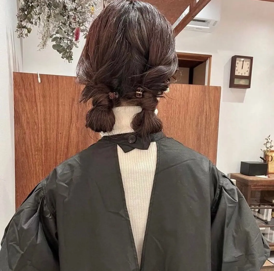 ヘアアレンジ ぱつっとボブ/ ボブ特化/タッセルのヘアスタイル