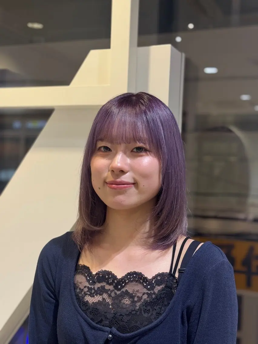 セミロング カラー カット ヘアカラー レイヤーカット Y2K/𝓡𝓲𝓷のヘアスタイル