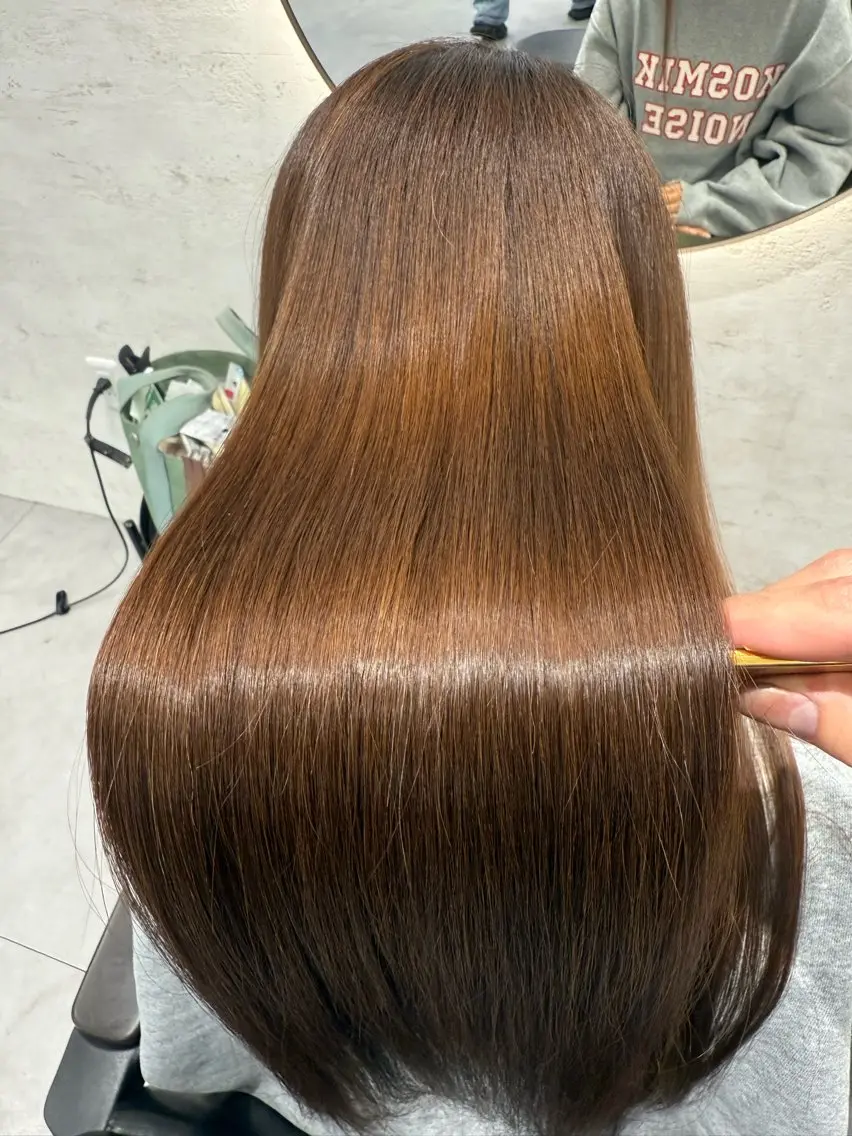 ロング カラー ヘアカラー トリートメント RAF TOKYO むっく ✂️✨／のヘアスタイル