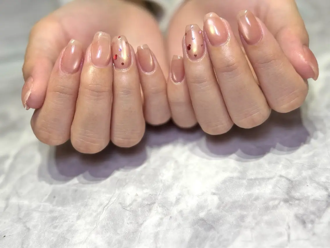 ネイル ドット マグネットネイル ハンドネイル Mnailsalon フィルイン対応サロンのネイルデザイン