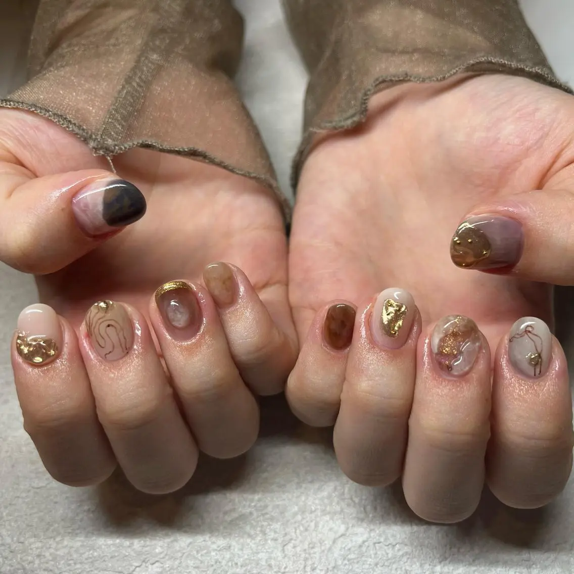 ネイル NORA nail UMEDA MAIのネイルデザイン