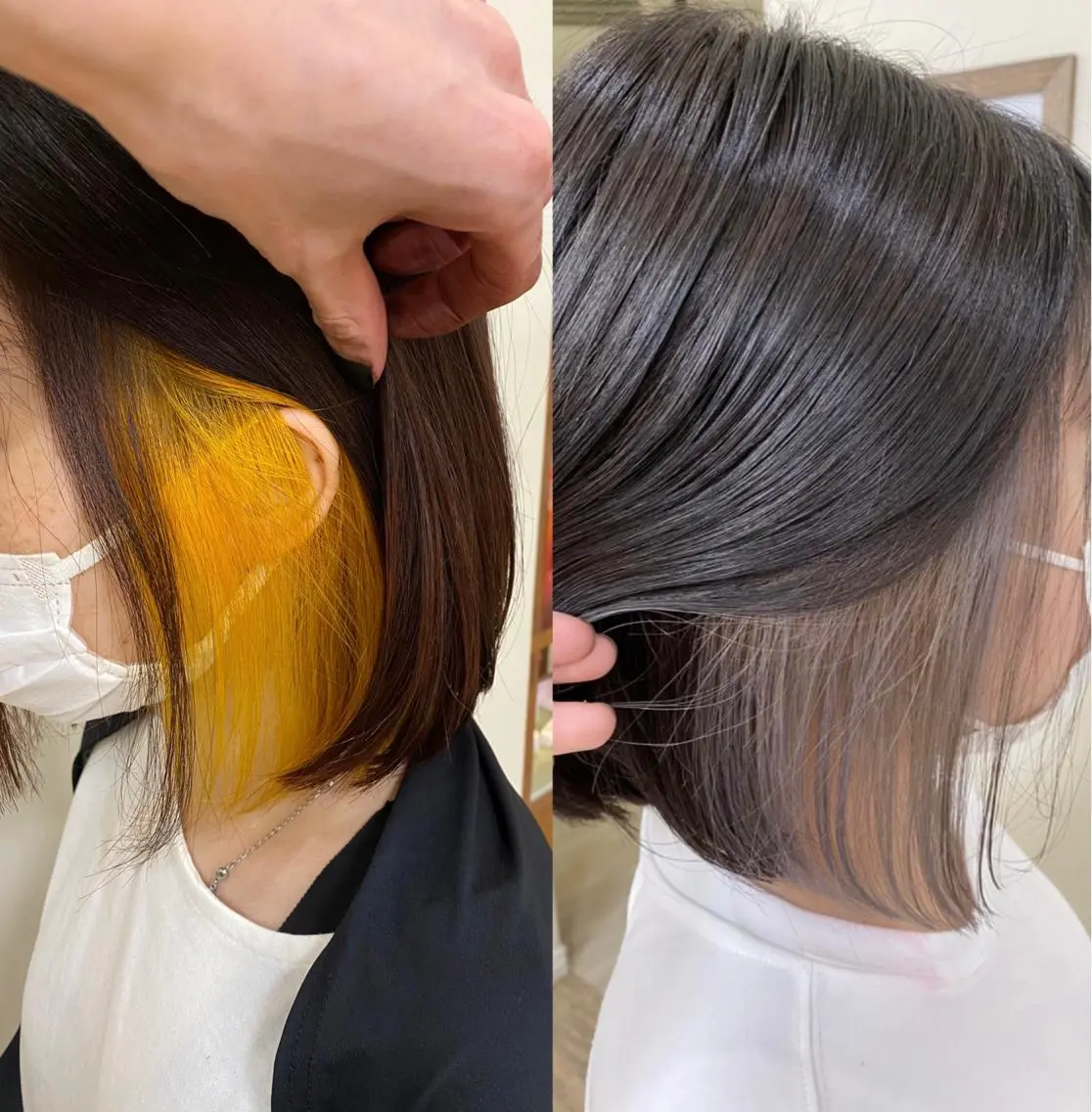 カラー SALOWIN栄 高須大貴のヘアスタイル