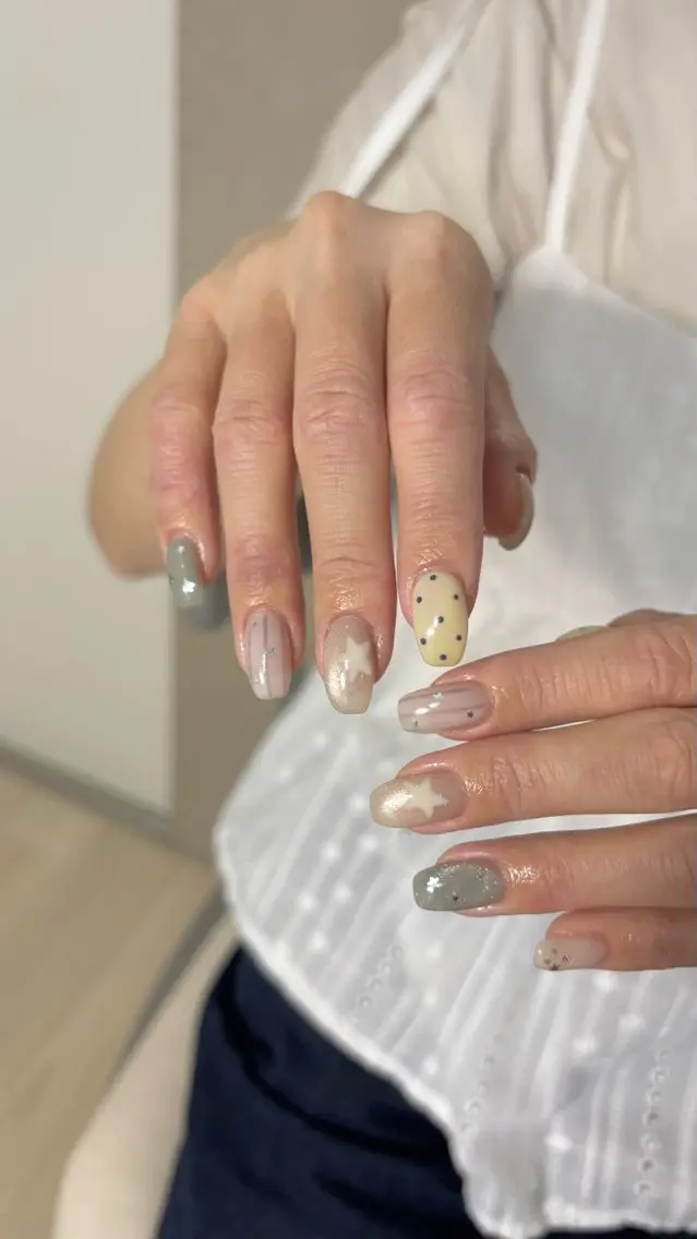 ネイル ドット マグネットネイル ハンドネイル moufu.nail /sayaka 本町のその他イメージ