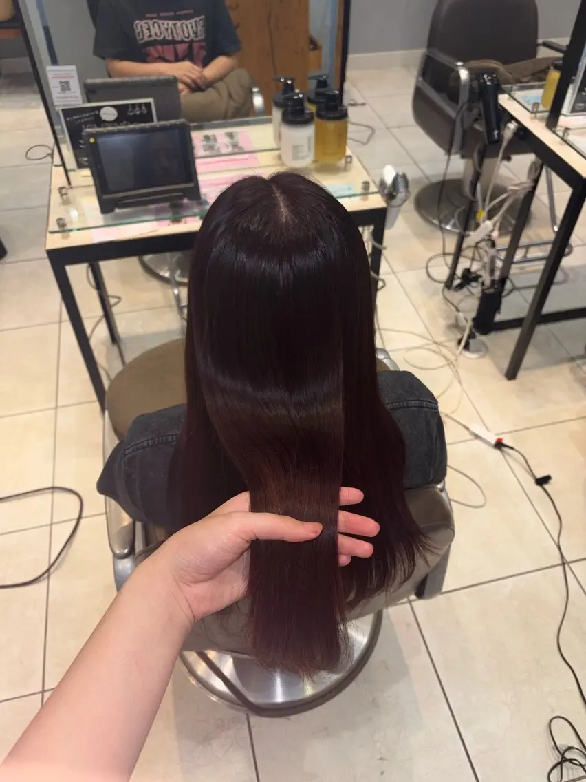 セミロング ヘアカラー 銀座/ 🩰 ゆうみ 🩰のヘアスタイル