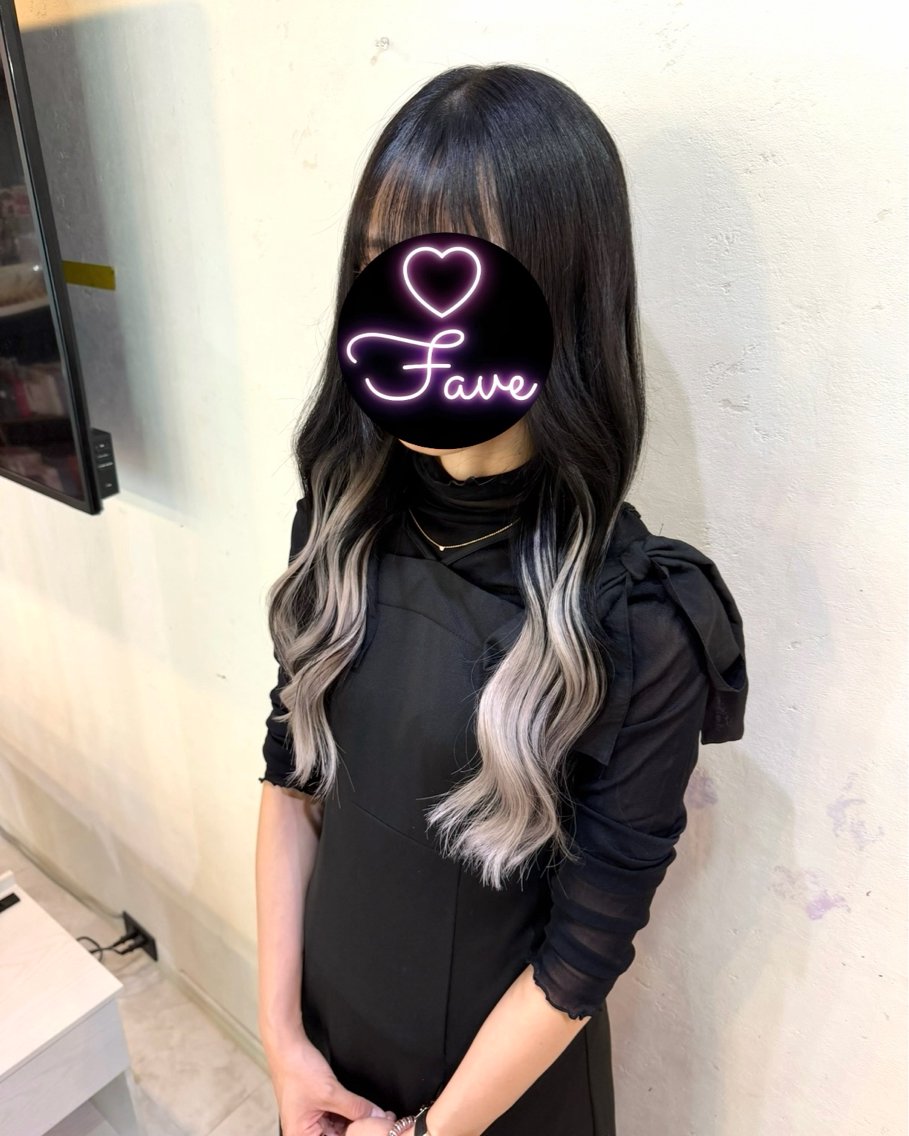 ✨インナーカラーエクステ40本¥19800〜✨の写真