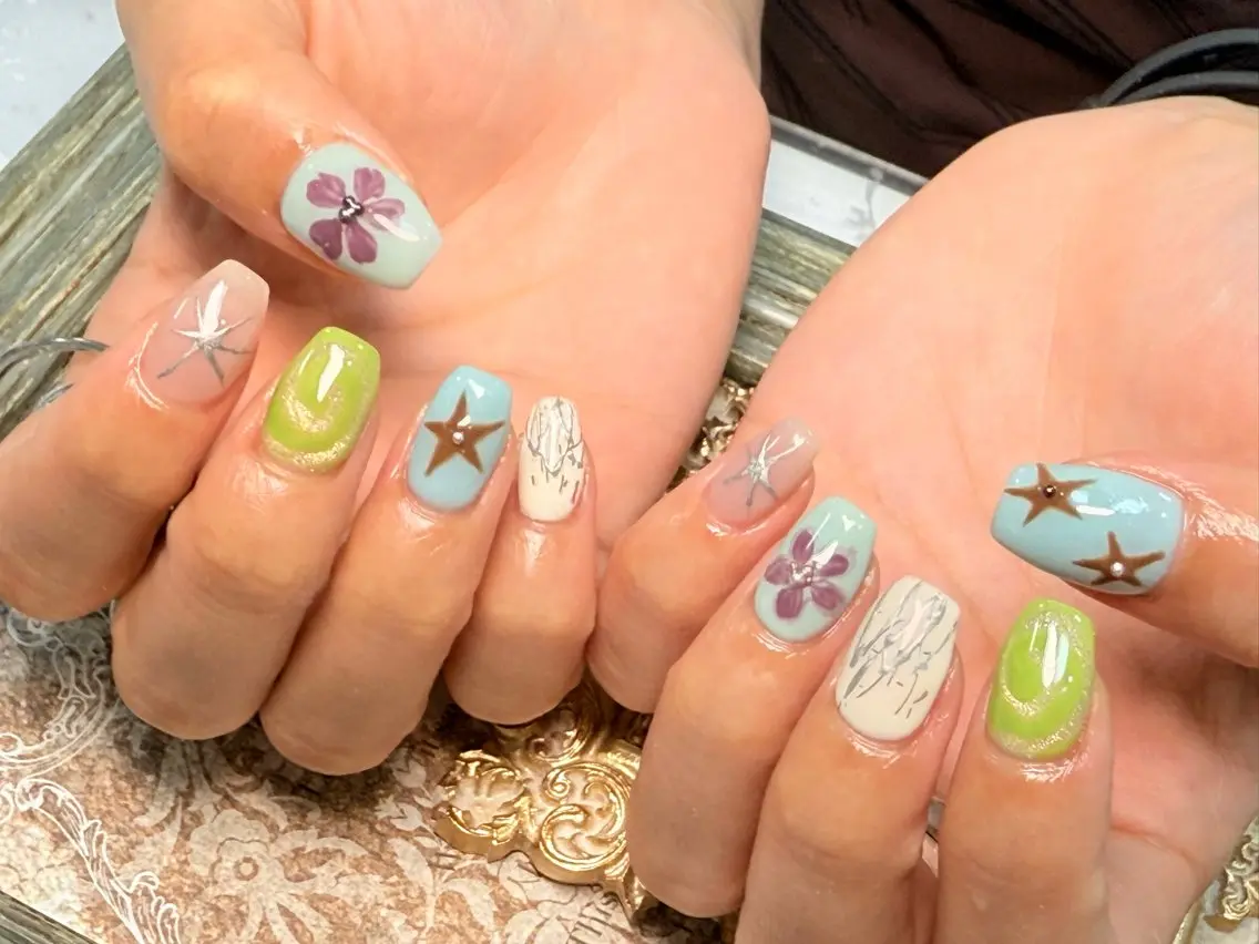ネイル ハンドネイル JOJO ネイルのネイルデザイン