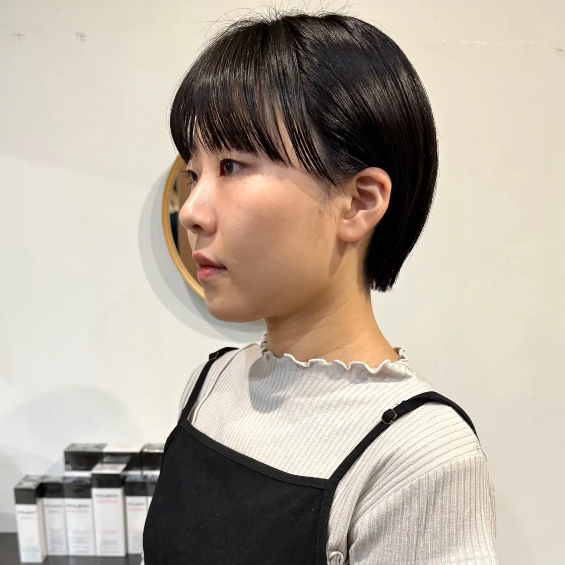 ショート 丸みショート ショートヘア ショートカット kyokaのヘアスタイル