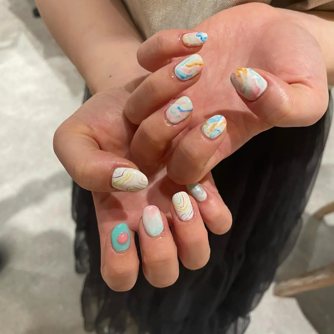 ネイル 。 。のヘアスタイル