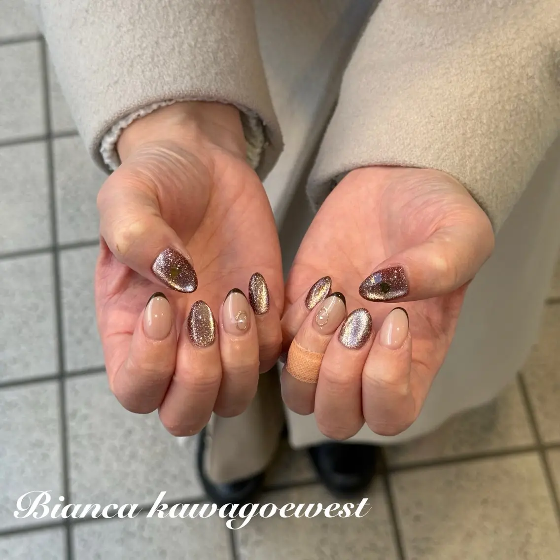ネイル ハンドネイル Bianca川越西口 NAKANOのネイルデザイン