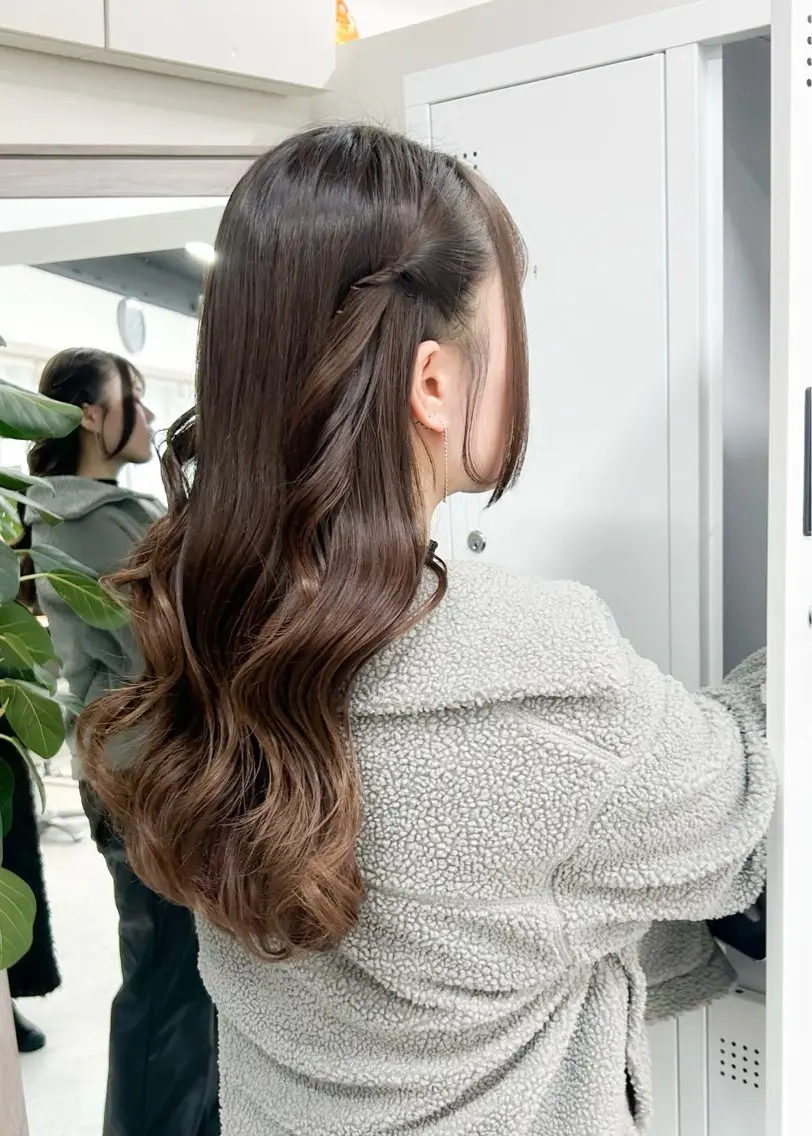 ロング DRIP HONOKAのヘアスタイル