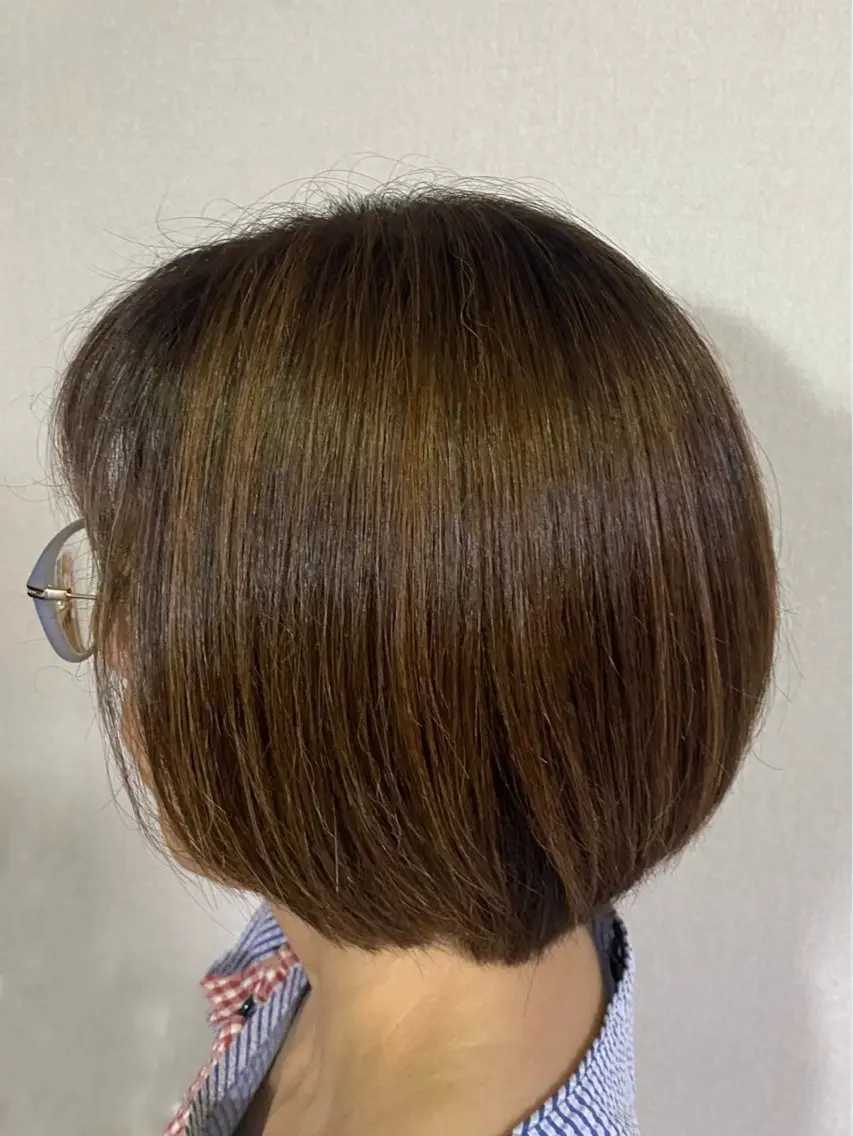 ショート ショートボブ ボブ ショートヘア 藤浪 凪沙のヘアスタイル