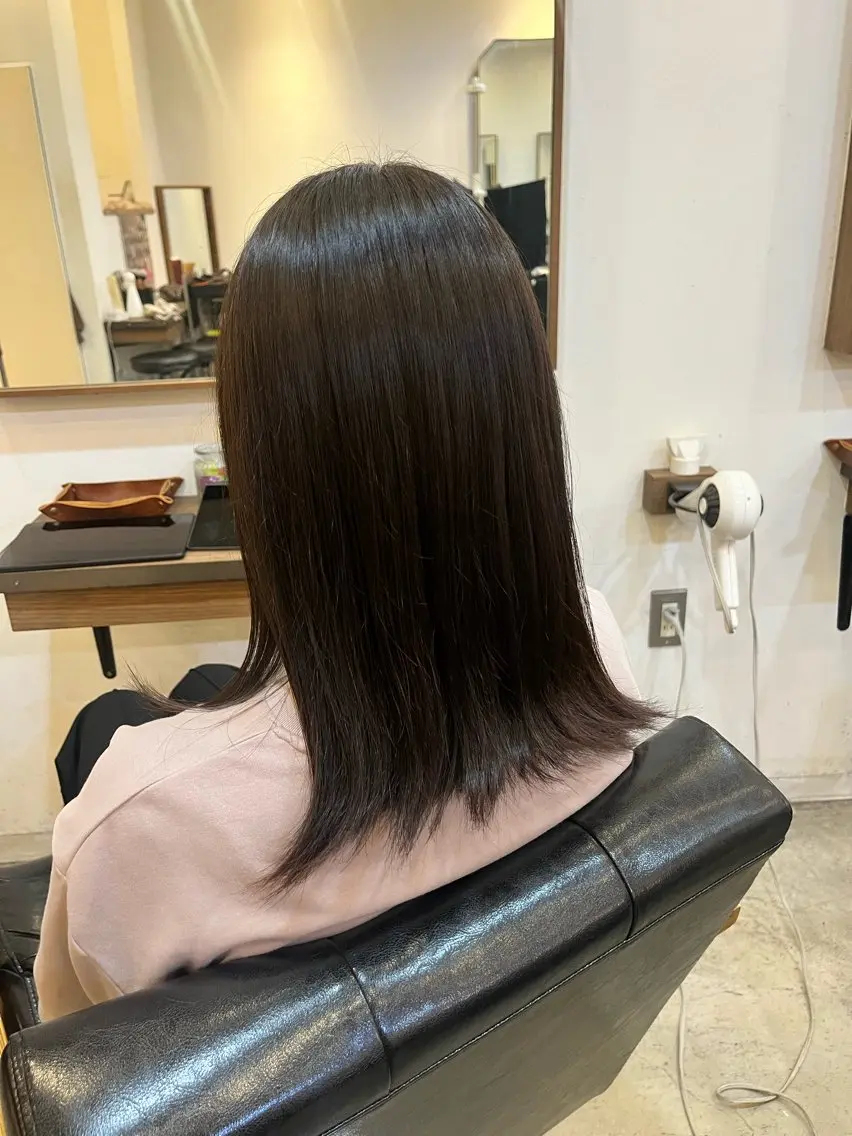 ミディアム ヘアカラー 小堀 いぶきのヘアスタイル