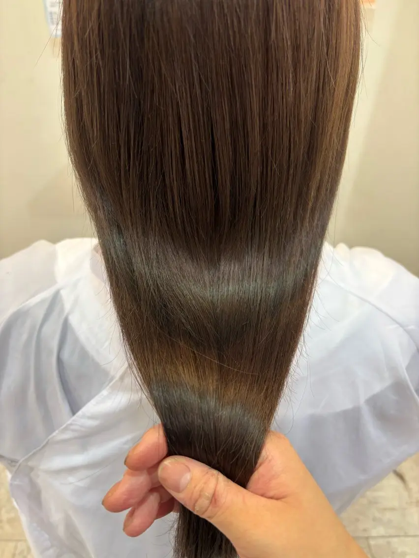 カラー 長沼 愛莉のヘアスタイル