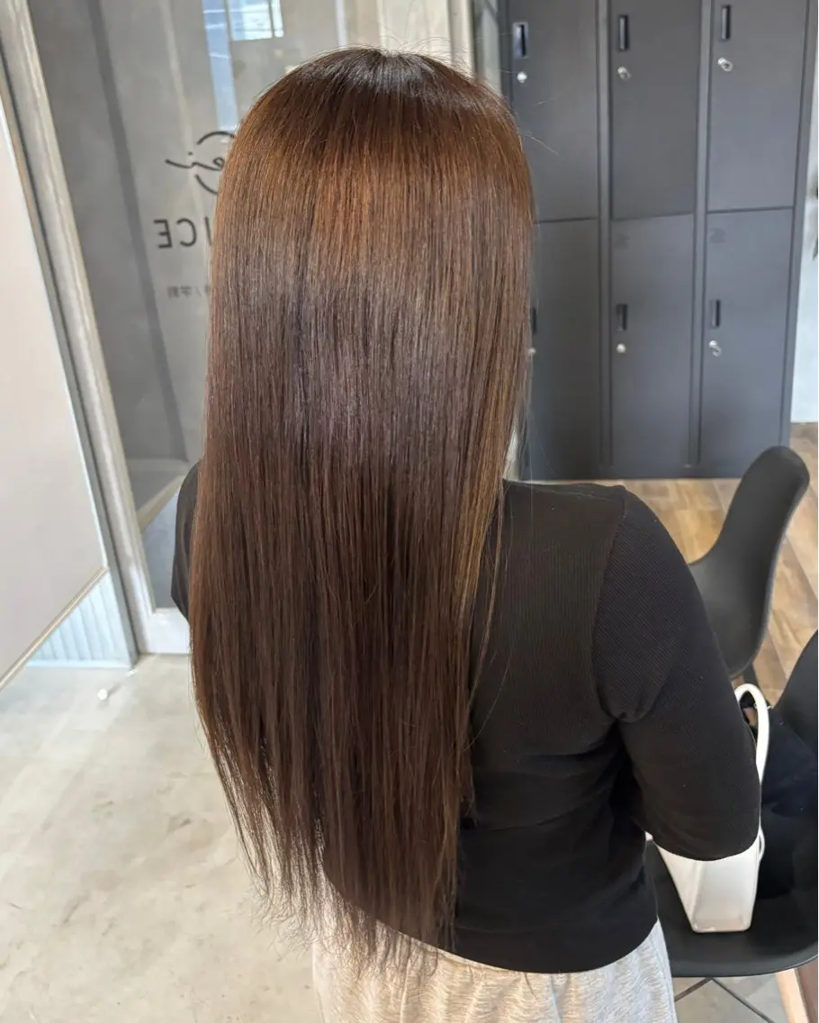 ロング カラー ブラウンカラー 透明感カラー ヘアカラー ⭐️フウタ⭐️/郡山 /透明感カラーのヘアスタイル
