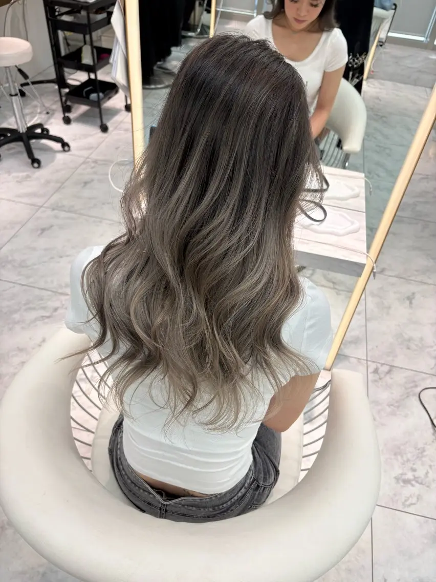ロング カラー ヘアカラー 北九州①の艶髪師♥️ ♣️♦️♠️翔大のヘアスタイル