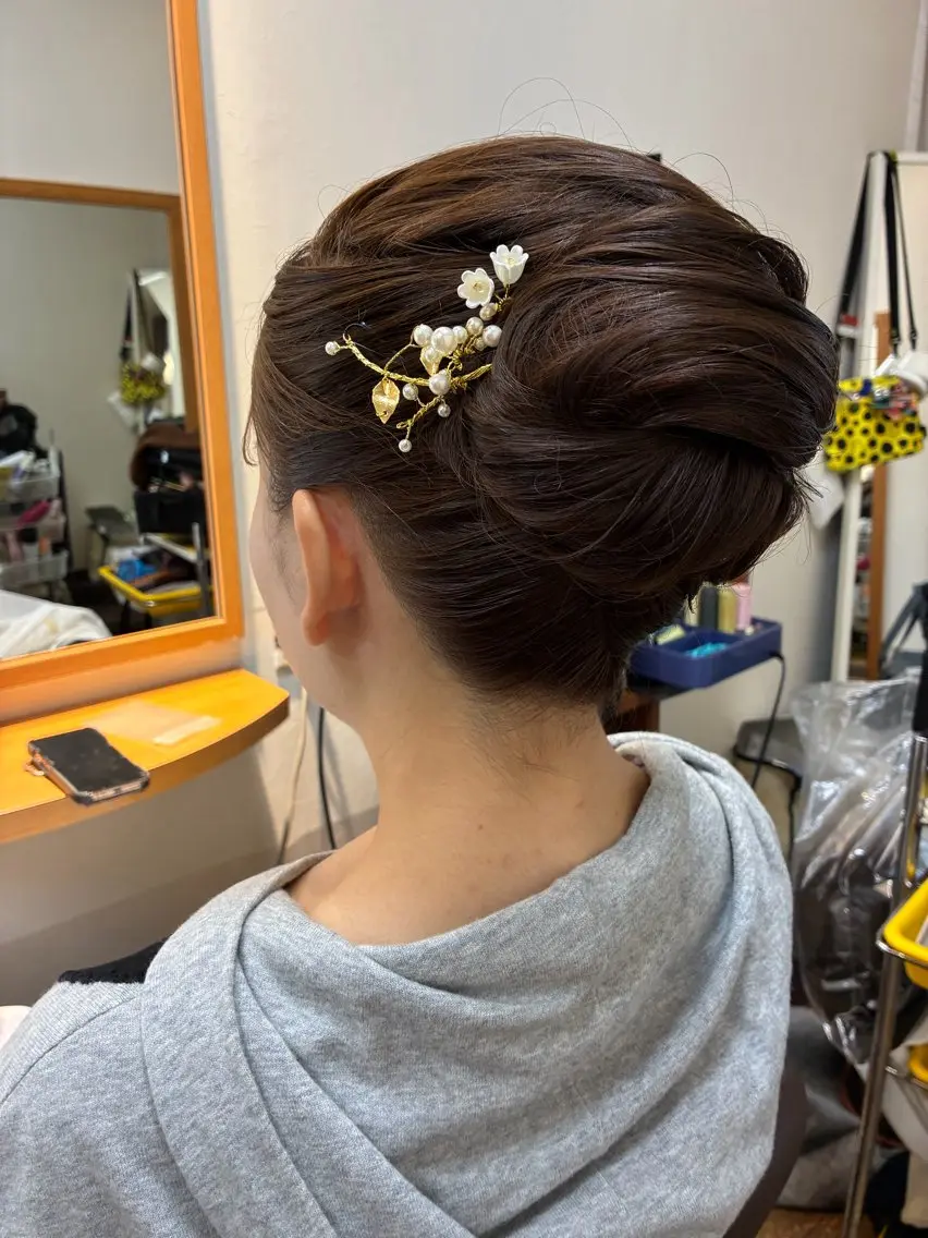 ヘアアレンジ 結婚式・ブライダル ヘアメイク・着付特化 はやしのその他イメージ