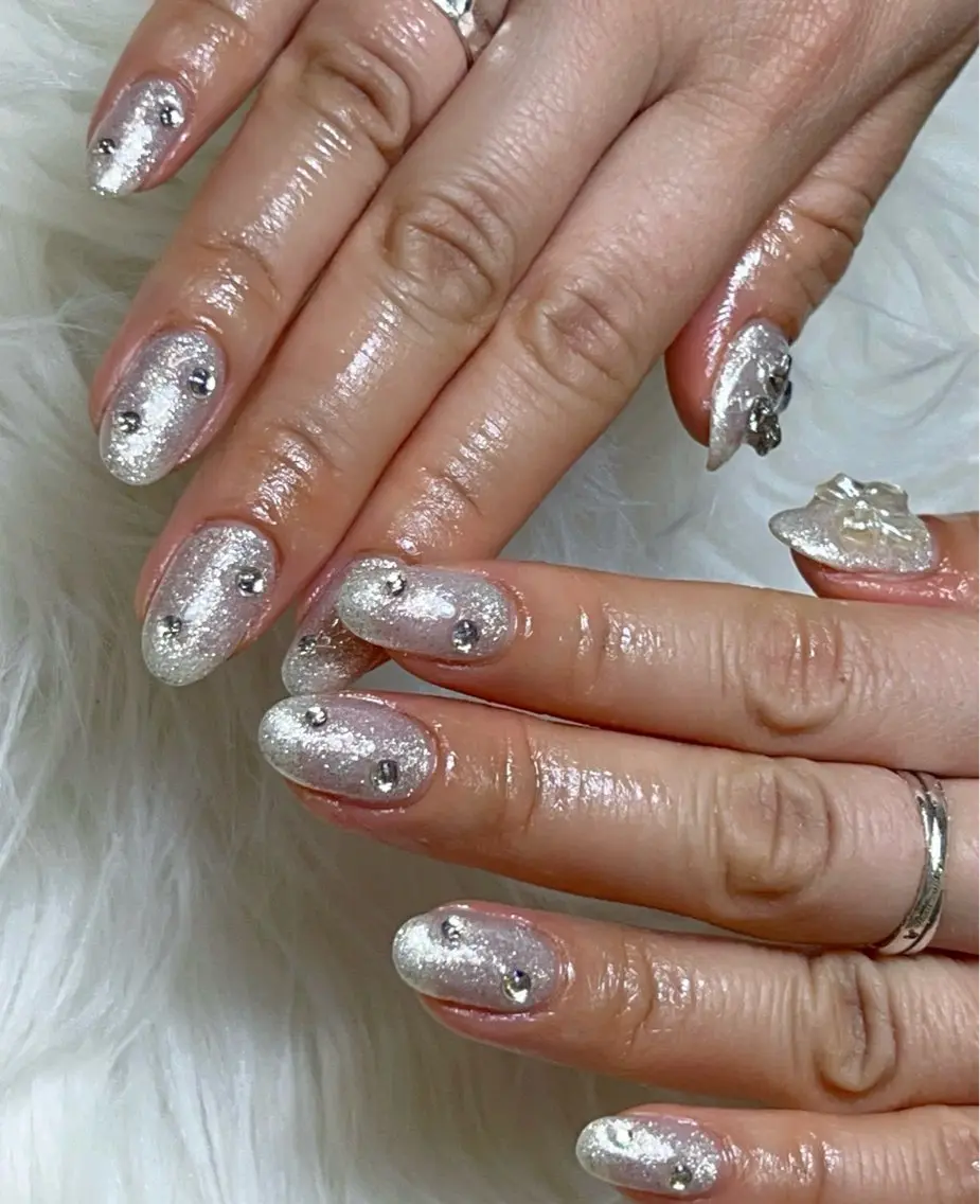 ネイル ワンホンネイル ハンドネイル フットネイル Nail salon Yumechikaのネイルデザイン