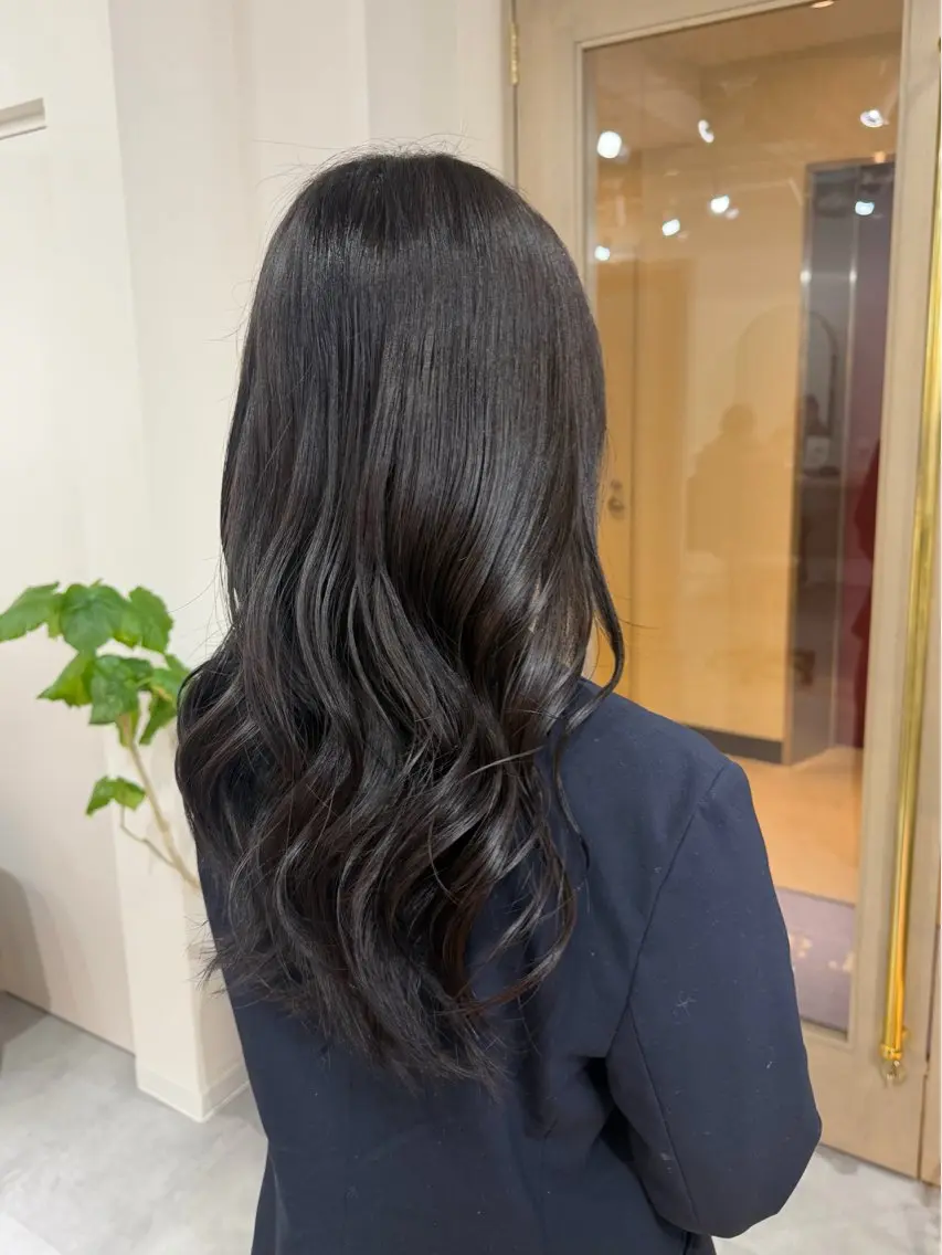 ロング カラー 卒業式のヘアスタイル カット ヘアカラー トリートメント 梅田/ 髪質改善/ 似合わせ/RINKAのヘアスタイル