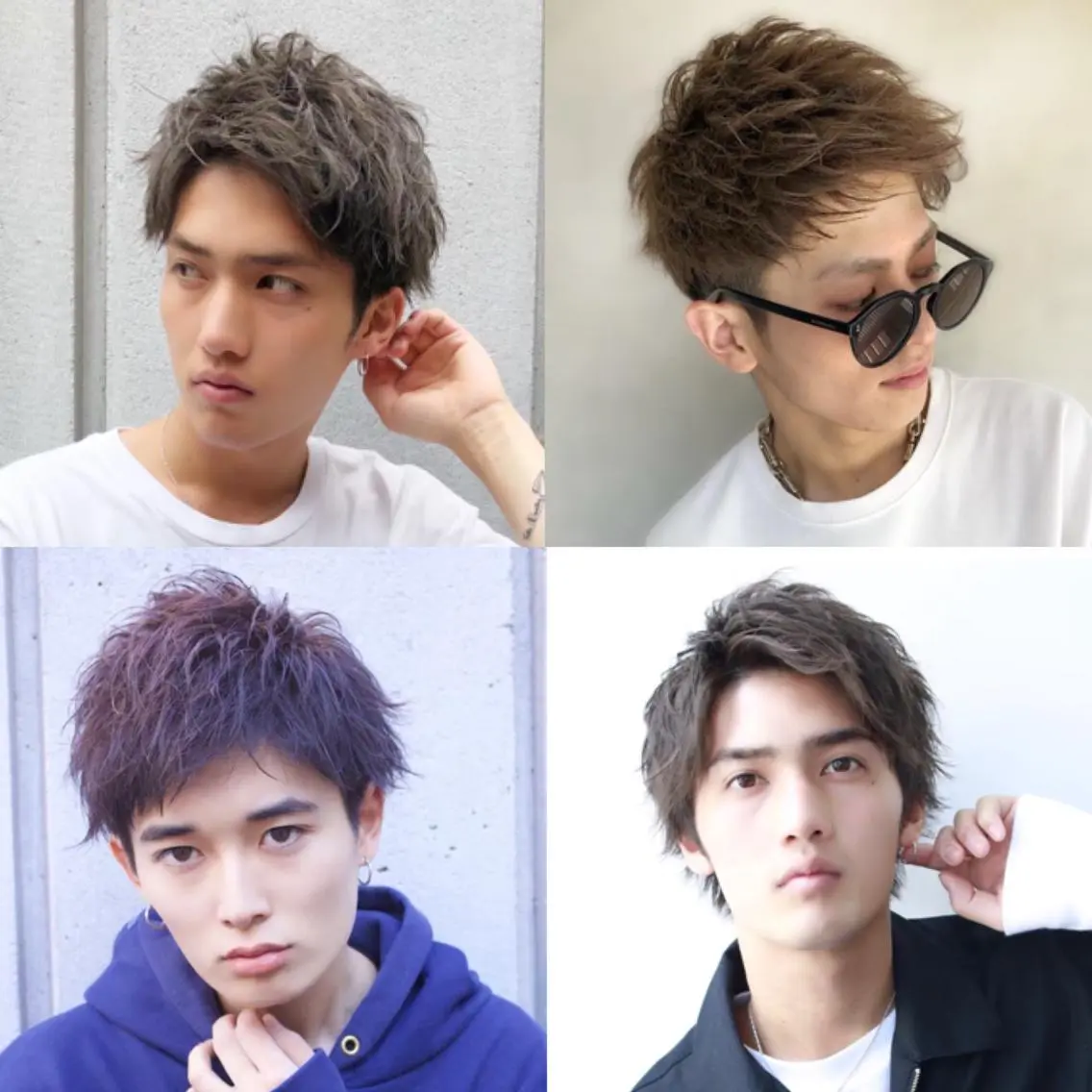 ミディアム カラー パーマ ヘアアレンジ メンズ メンズ特化美容師 aiの眉毛・アイブロウイメージ