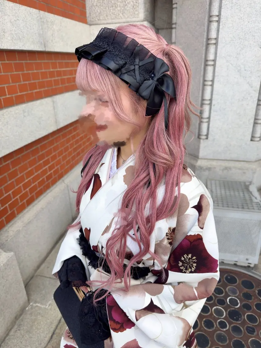 【🤍袴着付け💐】卒業式👩🏻‍🎓🌸早朝対応🆗ヘアセットご希望の方はメッセージにて💬✨備考欄必読の写真