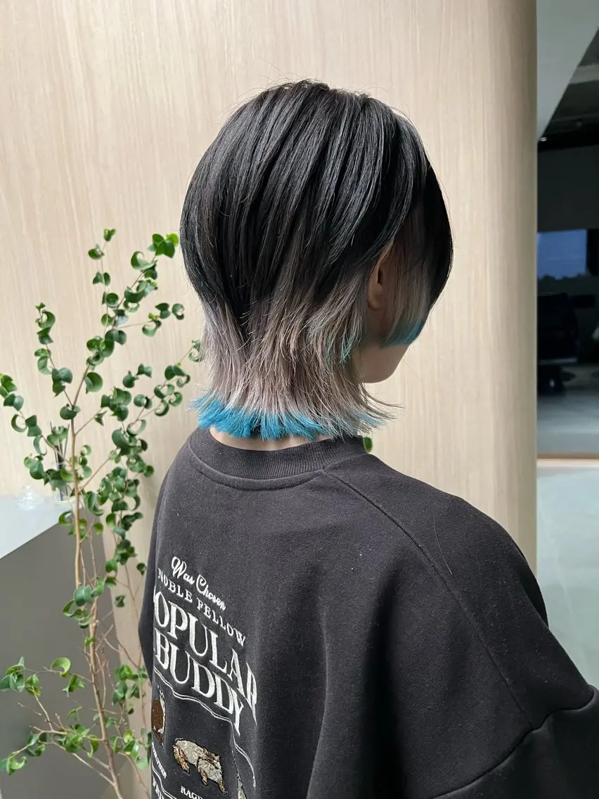 ショート 🐺立川のウルフ屋 さん🐺おかみ🐺のヘアスタイル