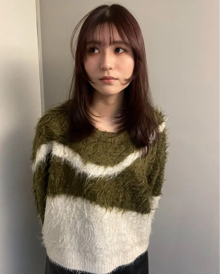 ロング限定カット+透明感カラー+選べるバイカルテTRの写真